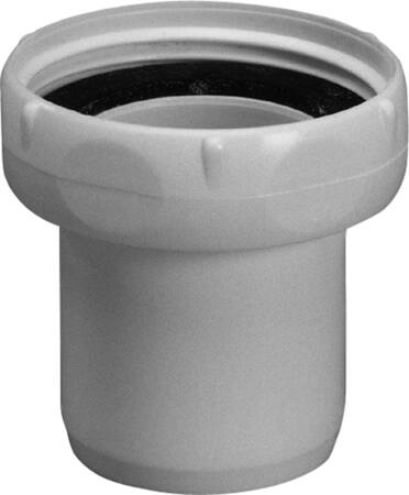 Purus Overgang Muffe & Indstik Hvid 32Mmx1 1/2