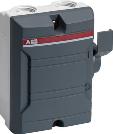Abb Sikh.Afbr. 3P 25A M/Hj M32 Grå
