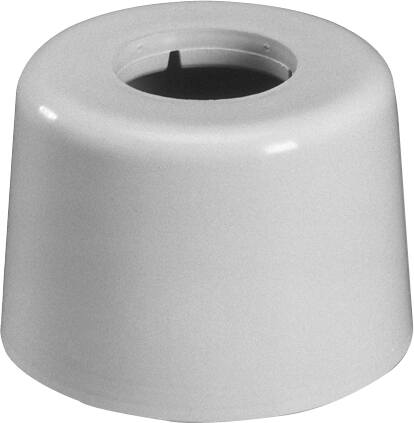 Purus Hvid Plastroset 32 Mm - Højde 65 Mm