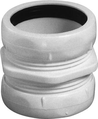 Purus Hvid Lige Samlekobling 32X32 Mm