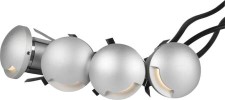 Solar Light Steplight Garden Kit 4X0,8W/830 3Lm
