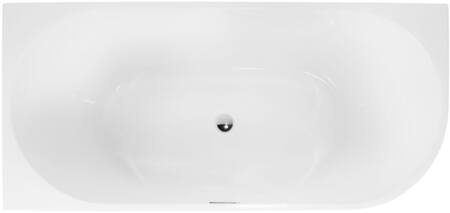 Blue Label Badekar Back To Wall 1700 Mm Venstre