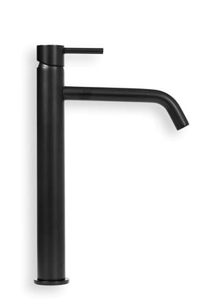 Blue Label Håndvaskarmatur Mat Sort Høj Model