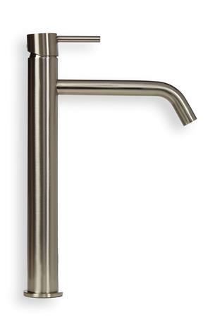 Blue Label Håndvaskarmatur Børstet Nikkel Høj Model