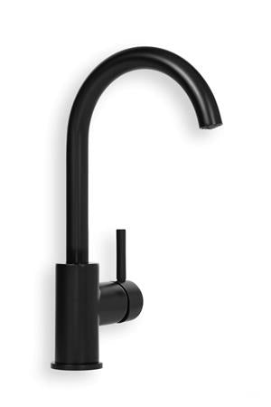 Blue Label Håndvaskarmatur Mat Sort C Tud