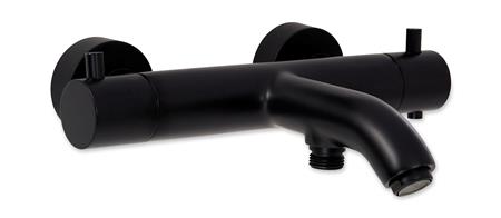 Blue Label Kar & Brus Termostatarmatur Mat Sort