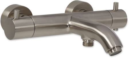 Blue Label Kar & Brus Termostatarmatur Børstet Nikk