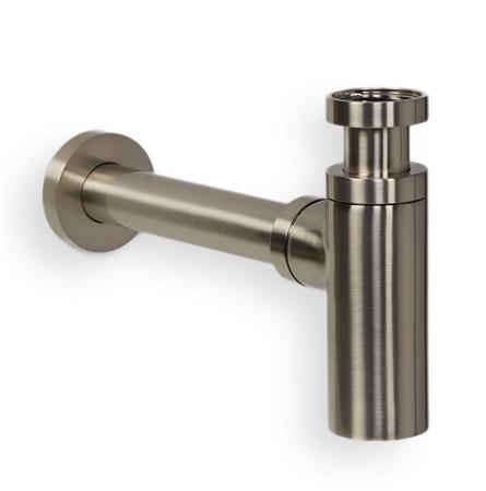 Blue Label Design Vandlås Børstet Nikkel 1 1/4"