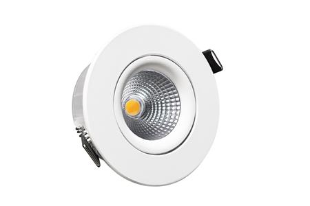 Solar Light Downlight Eco 6,8W 550Lm Dtw Hvid