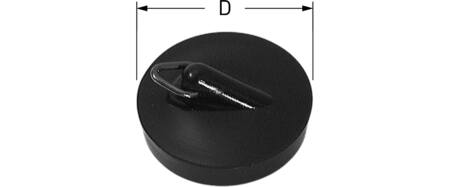 Solar Gummiprop Til Vask 40,5 Mm