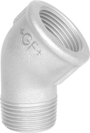Gf Georg Fischer +Gf+ Vinkel Galv. Mf/Np 45Gr 3/4