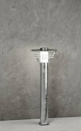 Solar Light Uk One Boled Pollare 12W Galv