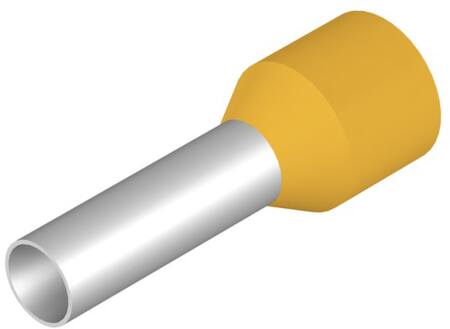 Weidmüller Terminalrør Gul 6,0/12/14/20 - 100 Stk.