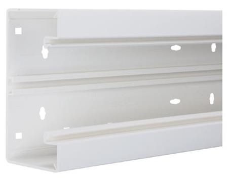 Hager Kanalbund Br65130  Plast 68X130Mm 9016 - 2 Meter