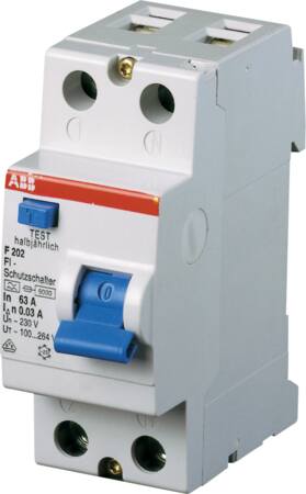 Abb Fejlstrømsafbr. 40A 30Ma, 2P