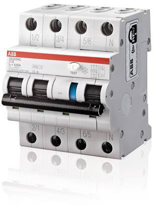 Abb Kombiafbr. 16A 30Ma C 3P+N 4M