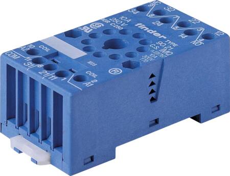 Finder Sokkel Til Relæ 60, 11 Polet, (Rund)