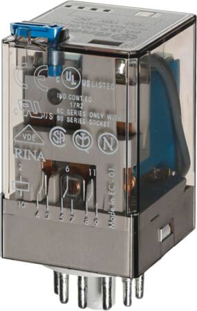 Finder Industrirelæ 10A 3C/O 24Vac