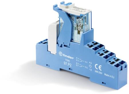 Finder Relæ Interface Module 2C/O 8A 24Vdc