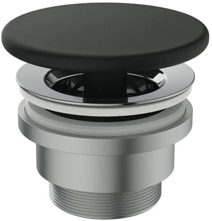 Ideal Standard Bundventil Tvangsåben Mat Sort