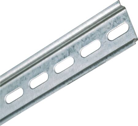 Solar Plus Din-Skinne 15Mm Høj, 6,3X18Mm Hul 3M.
