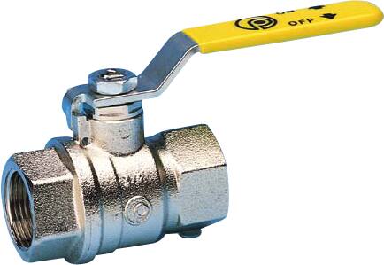 Pettinaroli Gaskuglehane Stålgreb Mf/Mf 1/2