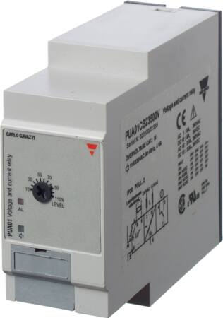 Carlo Gavazzi Overvågningsrelæ Over Volt/Amp