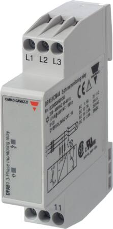 Carlo Gavazzi 3-Faset Overvågn.Relæ