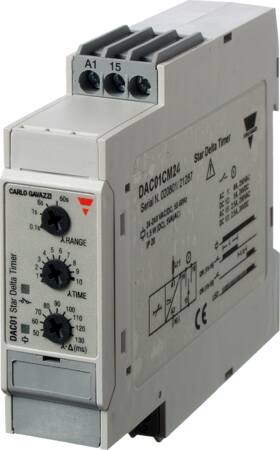 Carlo Gavazzi Timer Y/D 24-240V Ac/Dc   Dac51Cm24