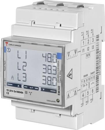 Carlo Gavazzi Elmåler 3-Faset 65A Puls Mid