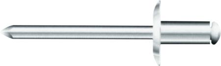 Bralo Nitter Ø4,8,2X10X3,0-6,0X14,0 Alu