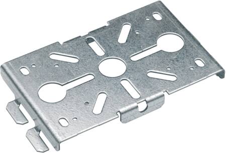 Wibe Group Dåseplade T/Gitterbakke 100X182Mm Zinc+