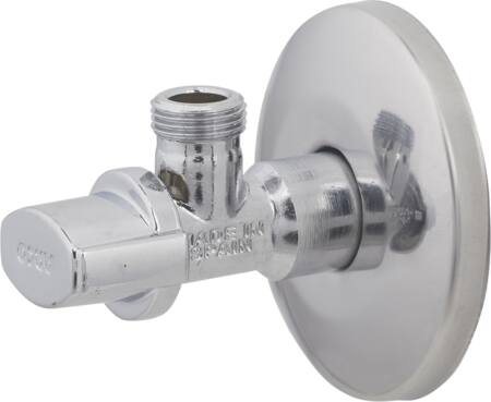 Broen Stopventil N/N 1/2"X3/8" Ø70Mm Roset