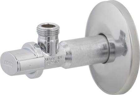 Broen Stopventil Lang N/N 1/2"X3/8" Ø70 Roset