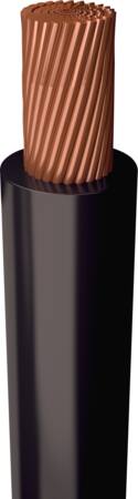 Solar H07Z-K 1X4,0 Sort 450/750 V Ring 100 - 100 Meter