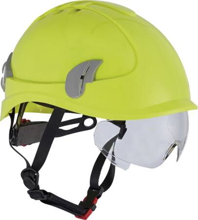 Otto Schachner Hjelm Alpinworker Hi-Viz Gul 6-Punkt
