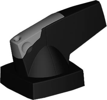 Eaton Håndtag K2 Grå M/Kob. 1818.141