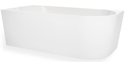 Blue Label Badekar Back To Wall 1800 Mm Venstre