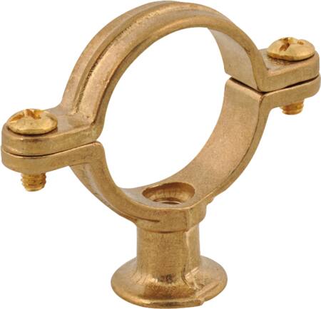 Fix-Pro Rørbærer, Messing, 15 Mm - 2 Pak