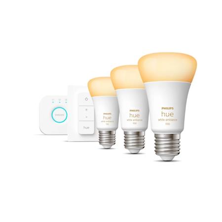 Philips Philips Huewa 8W A60 E27 3Set Sw Eu