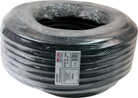 Dietzel Flexrør Halogenfri 40Mm Sort Hfxp Sw - 25 Meter