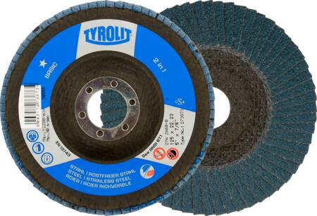 Tyrolit Flapskive 125Mm K120 - 10 Stk.