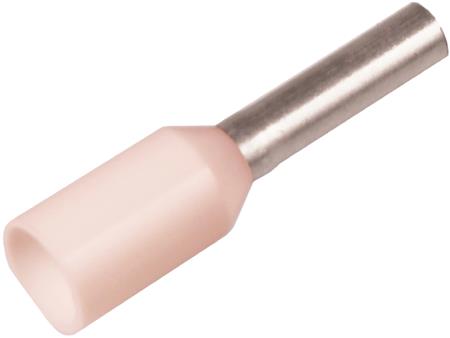 Elpress Iso. Terminalrør 0,75Mm² L8 Hvid - 100 Stk.