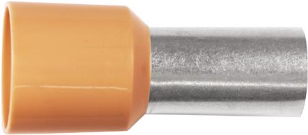 Elpress Iso. Terminalrør 35Mm² L16 Beige - 50 Stk.