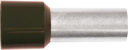 Elpress Iso. Terminalrør 50Mm² L20 Olivengrøn - 50 Stk.