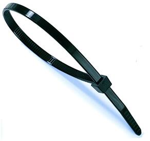 Hellermanntyton Binder Sort Uv 3,5X200 (100) T30L - 100 Stk.