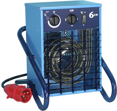 El-Bjørn Varmeblæser Vf6 Kabel+Cee-Stik