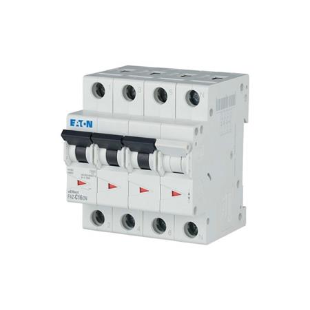 Eaton Automatsikring C16A 3P+N 10Ka 4M