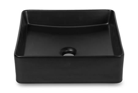 Blue Label Håndvask Firkantet  37X37X13Cm Mat Sort