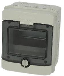 Fibox Gruppeafdækning 6 Moduler, 1 Række